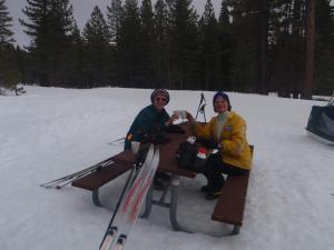 Cross country skiing in Tahoe